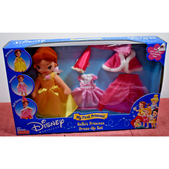 Disney Princess My First Princess Doll Belle's Princess Dress-Up Set 2003 - Picture 1 of 8